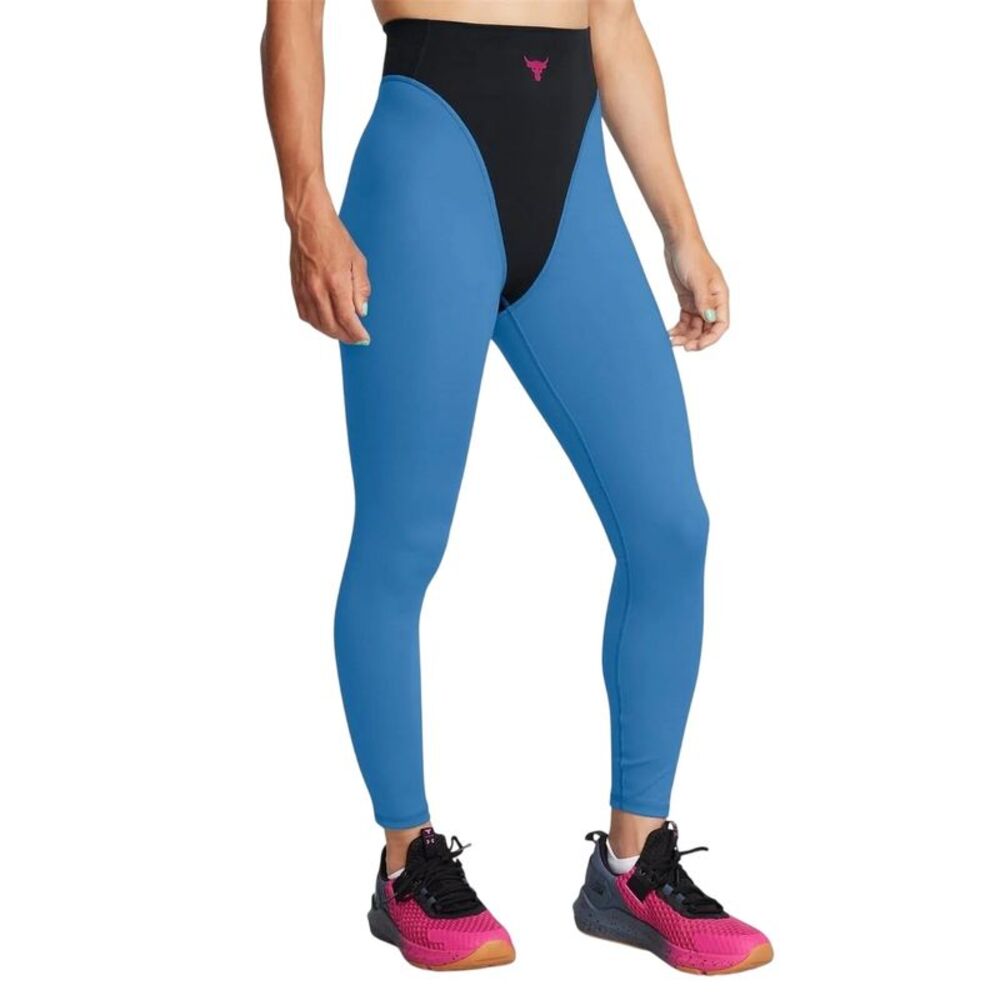 Under Armour Womens/Ladies Project Rock Shaping Leggings / Black - Picture 3 of 4